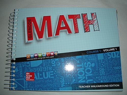 GLENCOE MATH 2016 COURSE 1 TE VOLUME 1