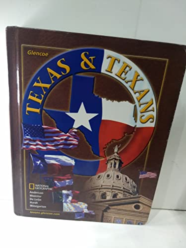 Cover of Texas and Texans, Student Edition by Adrian N. Anderson, hardcover Book