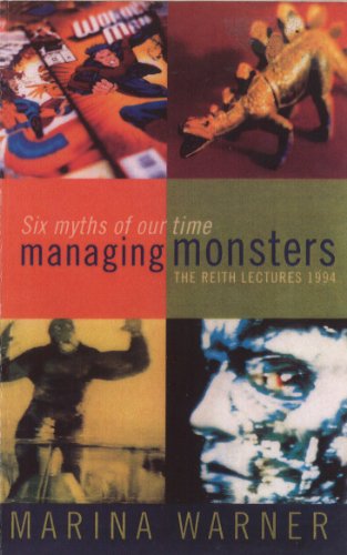 Cover of Managing Monsters by Warner, Marina, paperback Book