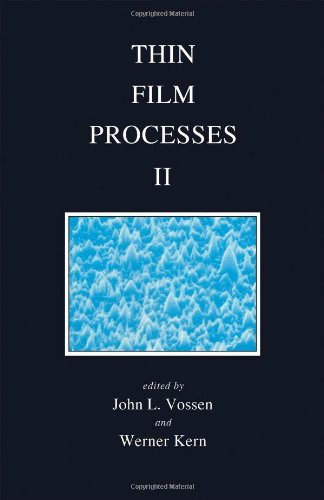 Cover of Thin Film Processes, Volume 2 by Kern, Werner, hardcover Book