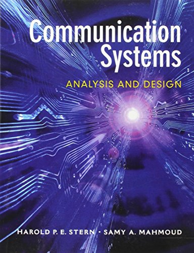 Communication Systems: Analysis and Design