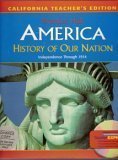 History Of Our Nation Independence Thru 1914 (CA) 8 (TE)