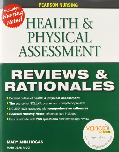 Pearson Reviews & Rationales: Health & Physical Assessment (Prentice Hall Nursing Reviews & Rationales)