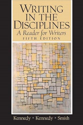 Writing in the Disciplines: A Reader for Writers