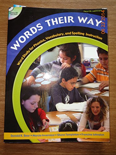 Words Their Way: Word Study for Phonics, Vocabulary, and Spelling Instruction, 4th Edition (Book, CD & DVD)