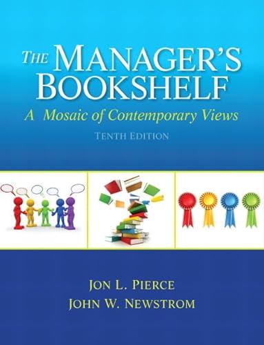 Cover of Manager's Bookshelf, The: A Mosaic of Contemporary Views by Pierce, Jon, paperback Book