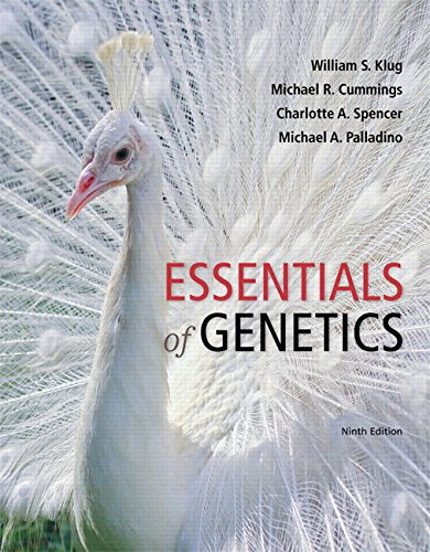 Essentials of Genetics Plus Mastering Genetics with eText -- Access Card Package (9th Edition) (Klug et al. Genetics Series)