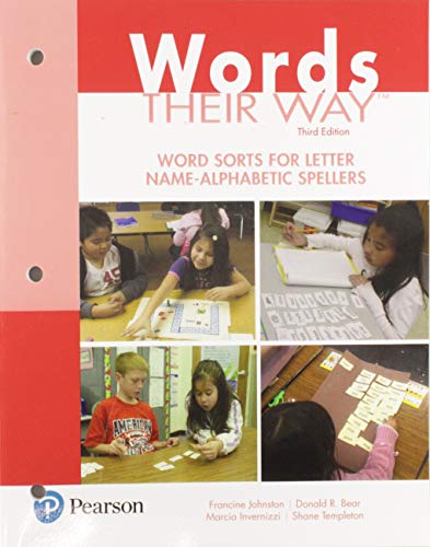 Words Their Way: Word Sorts for Letter Name - Alphabetic Spellers (Words Their Way Series)