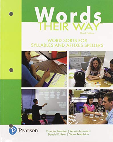 Words Their Way: Word Sorts for Syllables and Affixes Spellers (Words Their Way Series)