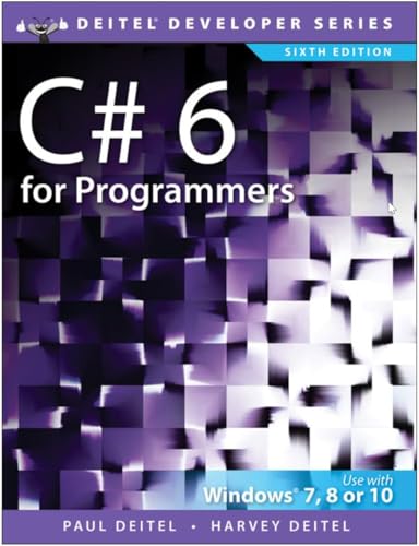 C# 6 for Programmers (Deitel Developer)
