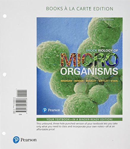 Brock Biology of Microorganisms, Books a la Carte Plus Mastering Microbiology with Pearson eText -- Access Card Package (15th Edition)