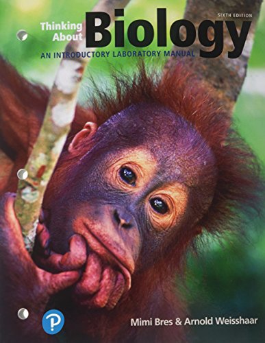 Thinking About Biology: An Introductory Lab Manual (What's New in Biology)