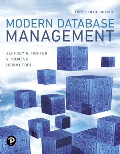 Modern Database Management [RENTAL EDITION]