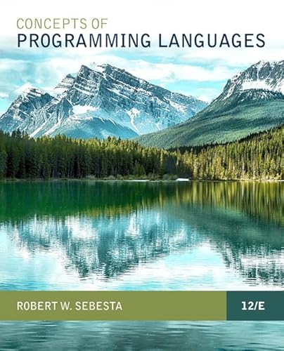 Concepts of Programming Languages [RENTAL EDITION]