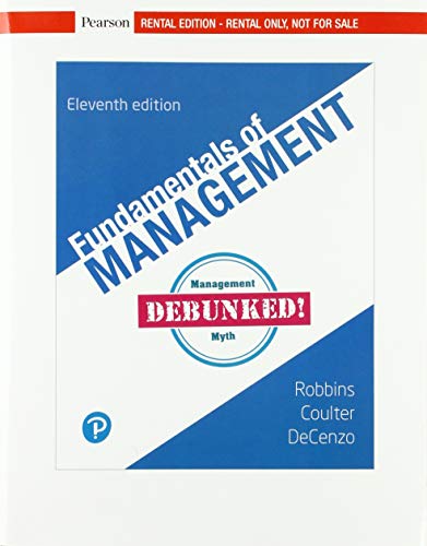 Fundamentals of Management