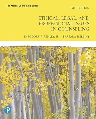Ethical, Legal, and Professional Counseling Plus MyLab Counseling -- Access Card Package
