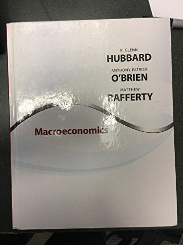 Macroeconomics (The Pearson Series in Economics)