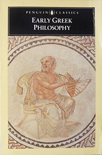 Early Greek Philosophy
