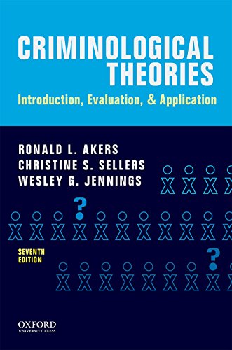 Criminological Theories: Introduction, Evaluation, and Application