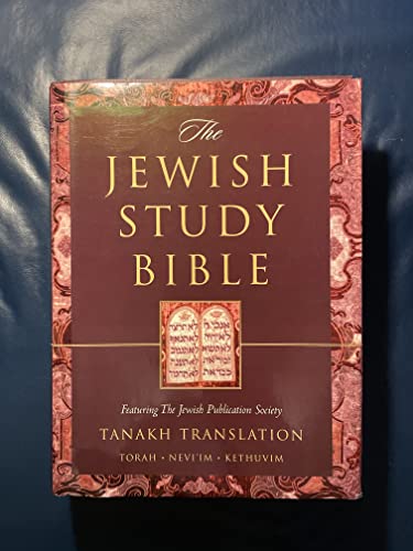 The Jewish Study Bible: Featuring The Jewish Publication Society TANAKH Translation