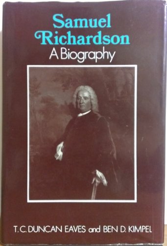 Samuel Richardson: A biography,