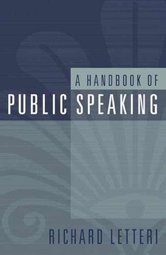 A Handbook of Public Speaking