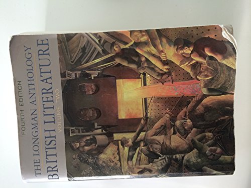 Longman Anthology of British Literature, The, Volume 2 (4th Edition)