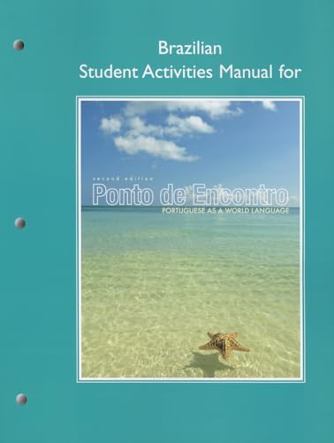 Brazilian Student Activities Manual for Ponto de Encontro: Portuguese as a World Language