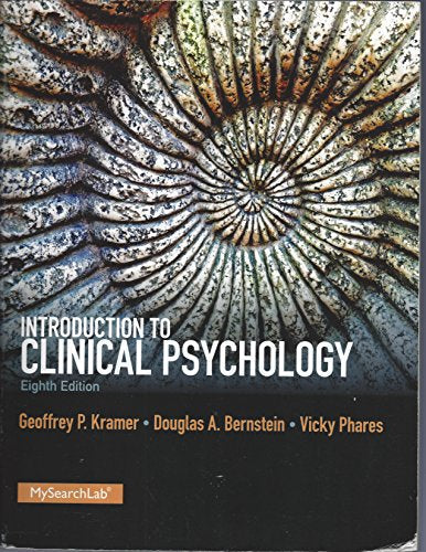 Introduction to Clinical Psychology (8th Edition)