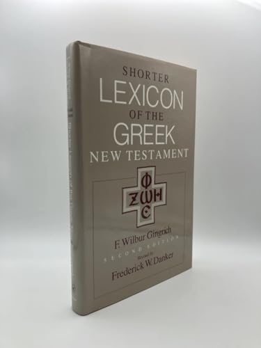 Shorter Lexicon of the Greek New Testament