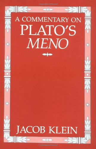 A Commentary on Plato's Meno