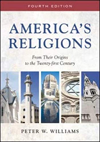 Cover of America's Religions: From Their Origins to the Twenty-first Century by Williams, Peter W., paperback Book