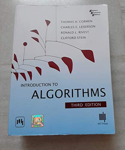 Introduction to Algorithms, Third Edition (International Edition)