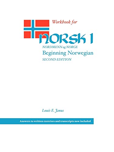 Workbook for Norsk, nordmenn og Norge 1: Beginning Norwegian