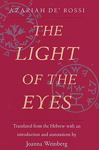 The Light of the Eyes (Yale Judaica Series)