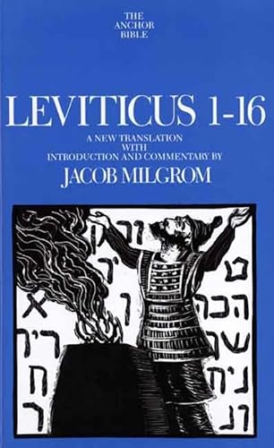 Leviticus 1-16 (The Anchor Yale Bible Commentaries)