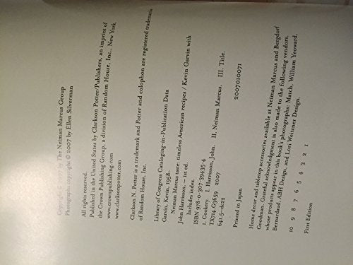 Neiman Marcus Taste: Timeless American Recipes