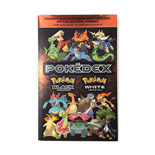 Pokemon Black & Pokemon White Versions Official National Pokedex