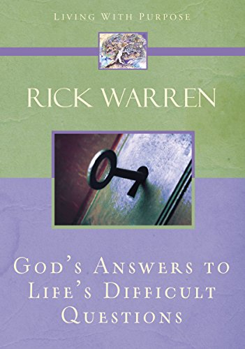 God's Answers to Life's Difficult Questions (Living with Purpose)