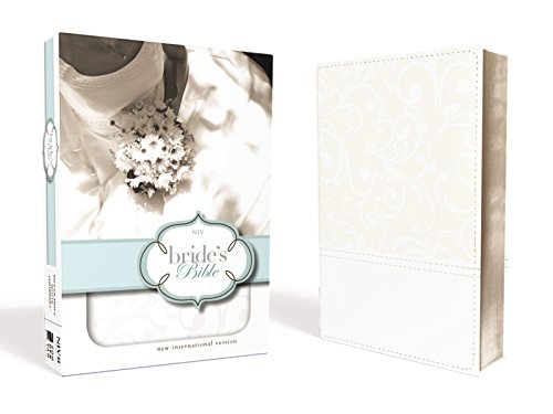 NIV, Bride's Bible, Leathersoft, White, Red Letter