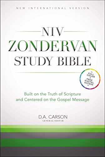 NIV Zondervan Study Bible, Hardcover: Built on the Truth of Scripture and Centered on the Gospel Message