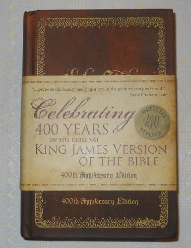 Cover of Holy Bible, 1611 King James Version: 400th Anniversary Edition by Zondervan, hardcover Book
