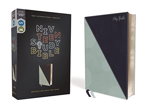 NIV, Teen Study Bible (For Life Issues You Face Every Day), Leathersoft, Teal, Comfort Print