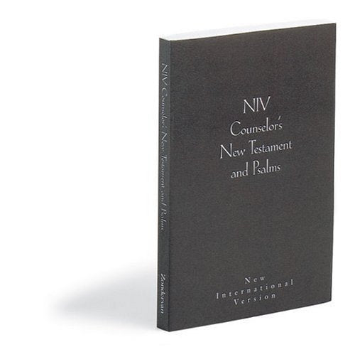 NIV Counselor's New Testament and Psalms (New International Version)