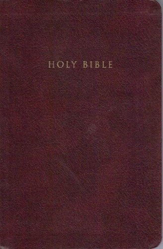 NIV Reference Bible, Personal Size (Burgundy Leather-Look)
