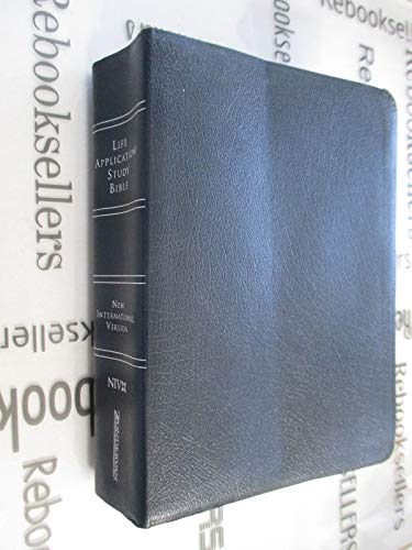 NIV Life Application Study Bible, Large Print