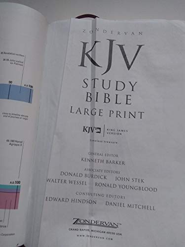 Zondervan KJV Study Bible, Large Print