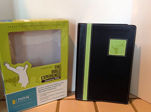 Inspired By...The Bible Experience Companion Bible, Black / Lime Edition