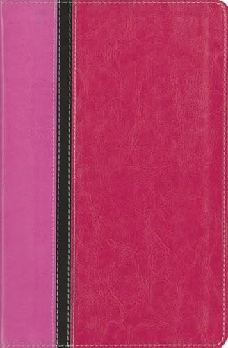 NIV, The Message, Parallel Study Bible, Personal Size, Imitation Leather, Pink: Updated Numbered Edition