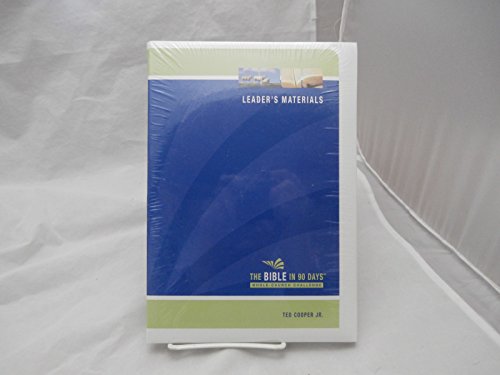 The Bible in 90 Days: Whole-Church Challenge Leader's Pack